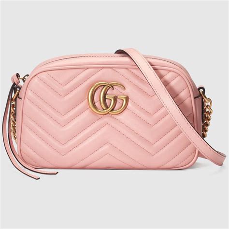 pink gucci camera bag|Gucci marmont large camera bag.